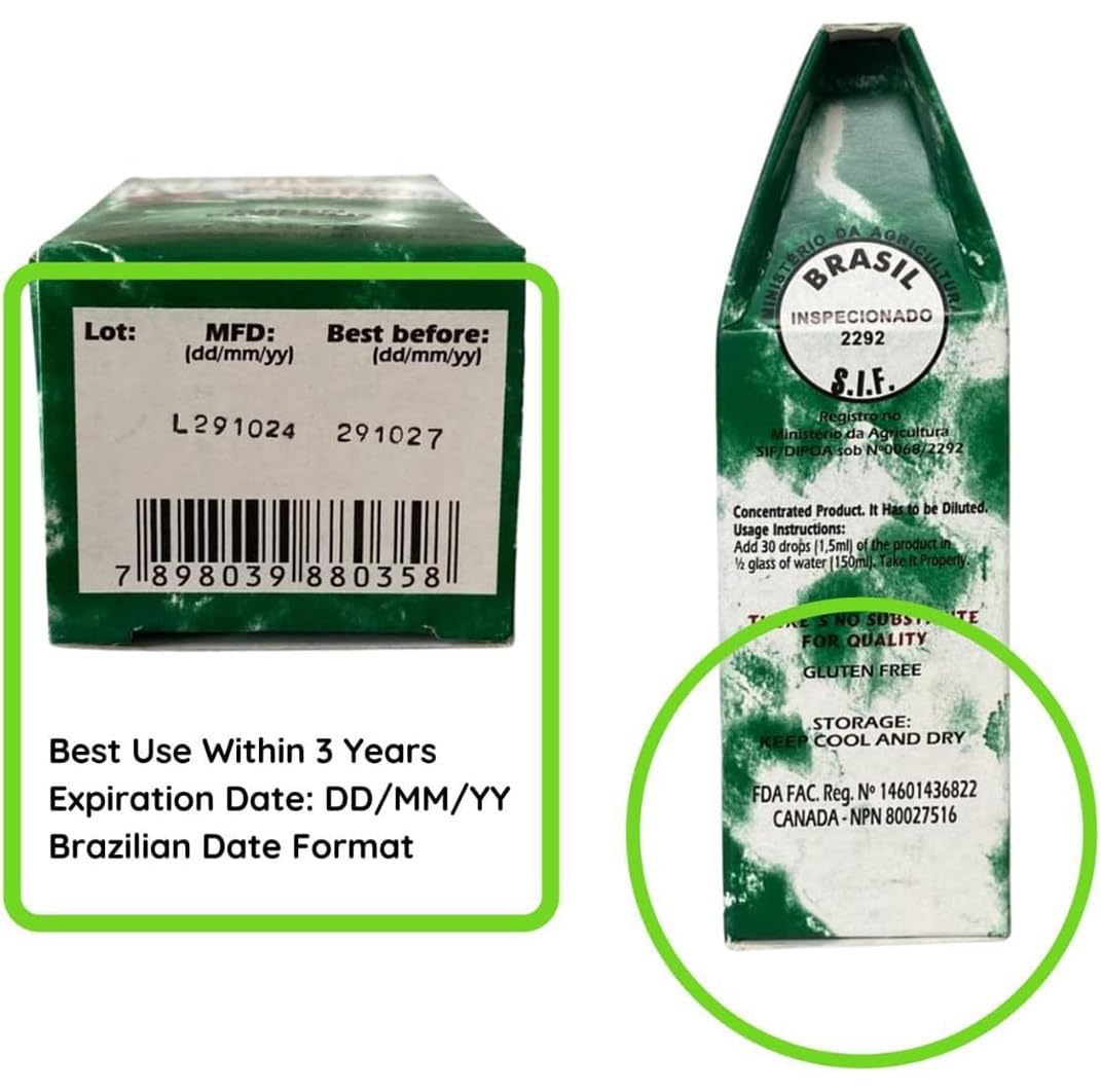 PONLEE Extrait de Propolis Verte 30ML avec une cuillère de miel