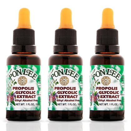 PONLEE Extrait de Propolis Verte Brésilienne 30ML flacon avec étiquette