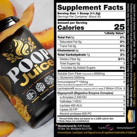 Poop Juice Complément Alimentaire en Poudre 422g avec fruits frais