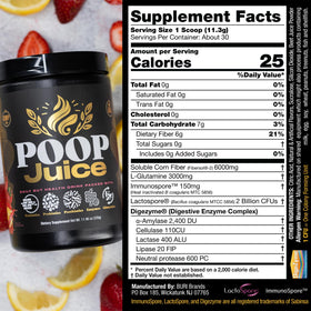 Poop Juice Complément Alimentaire en Poudre 422g en pleine nature