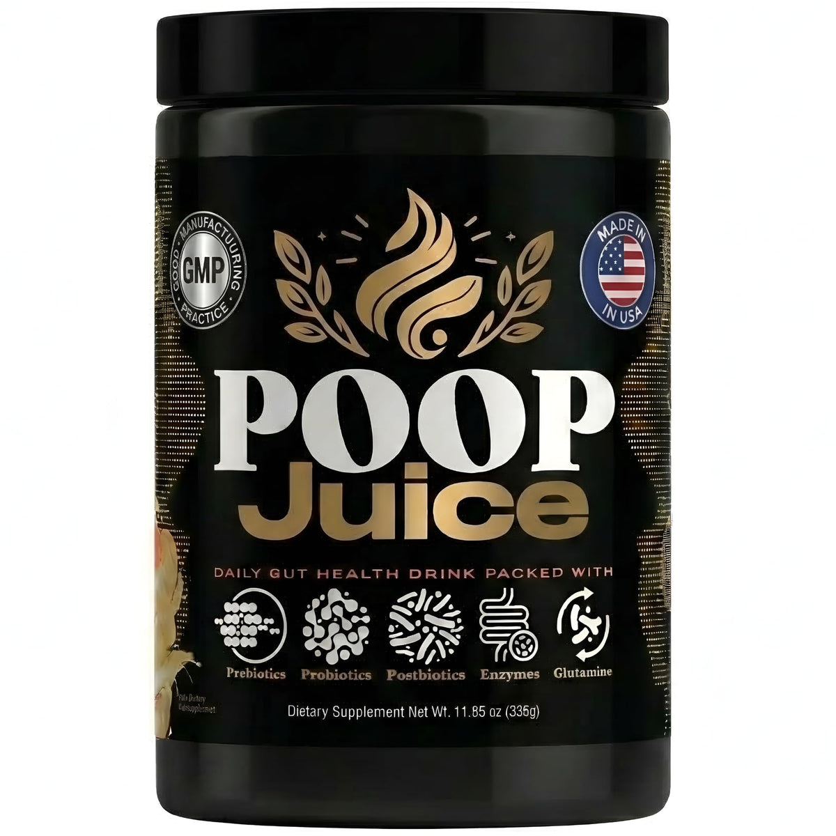 Poop Juice Complément Alimentaire en Poudre 422g vue de face