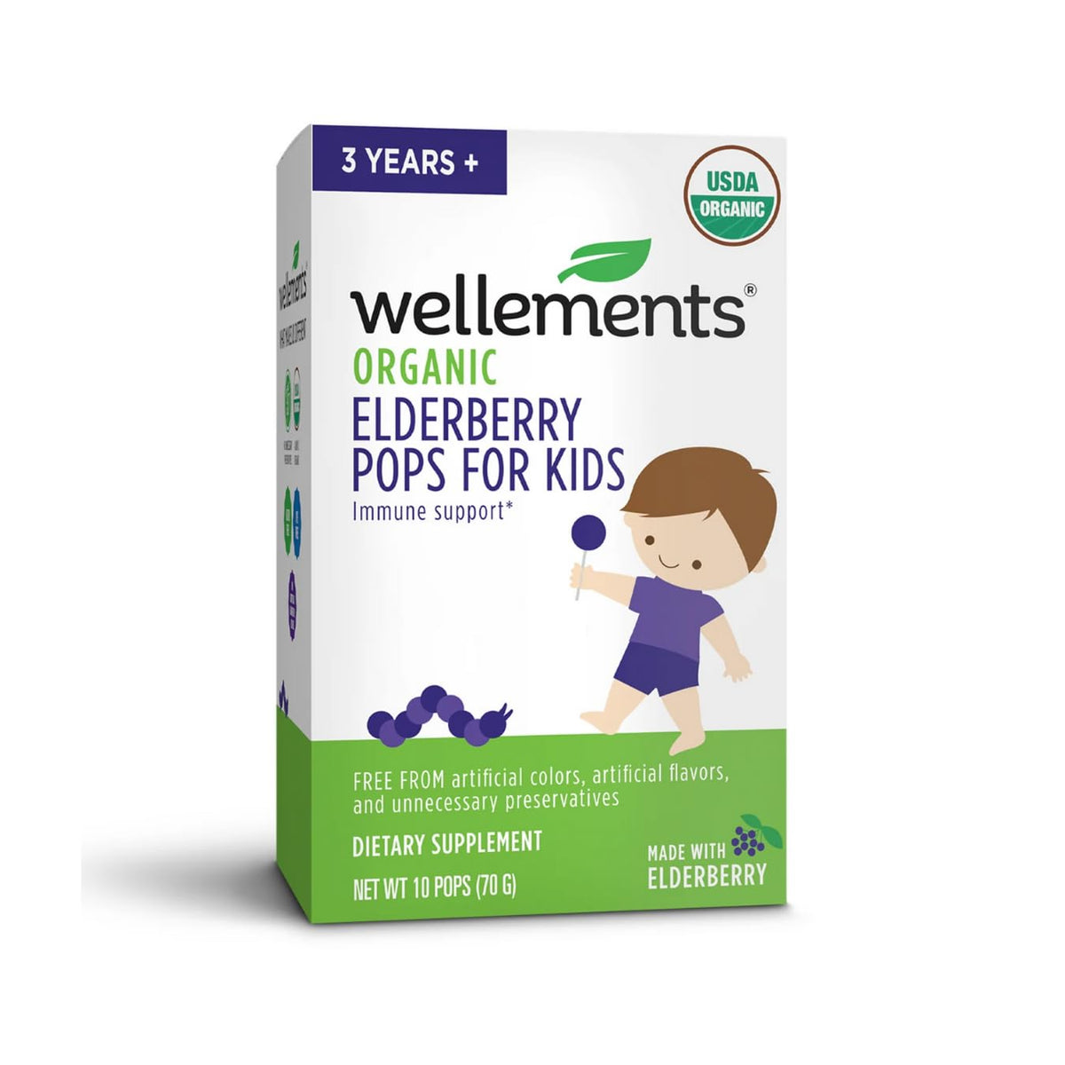 Pops de Sureau Bio Wellements paquet de 10 unités