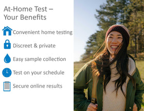 Portail en ligne pour résultats du test Verisana