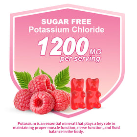 Portion de Gummies de Potassium YUULAI dans une main