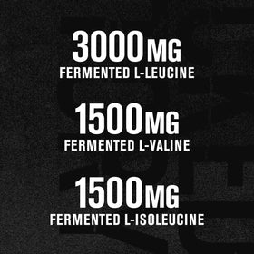 Portion de poudre BCAA Jacked Factory dans un verre