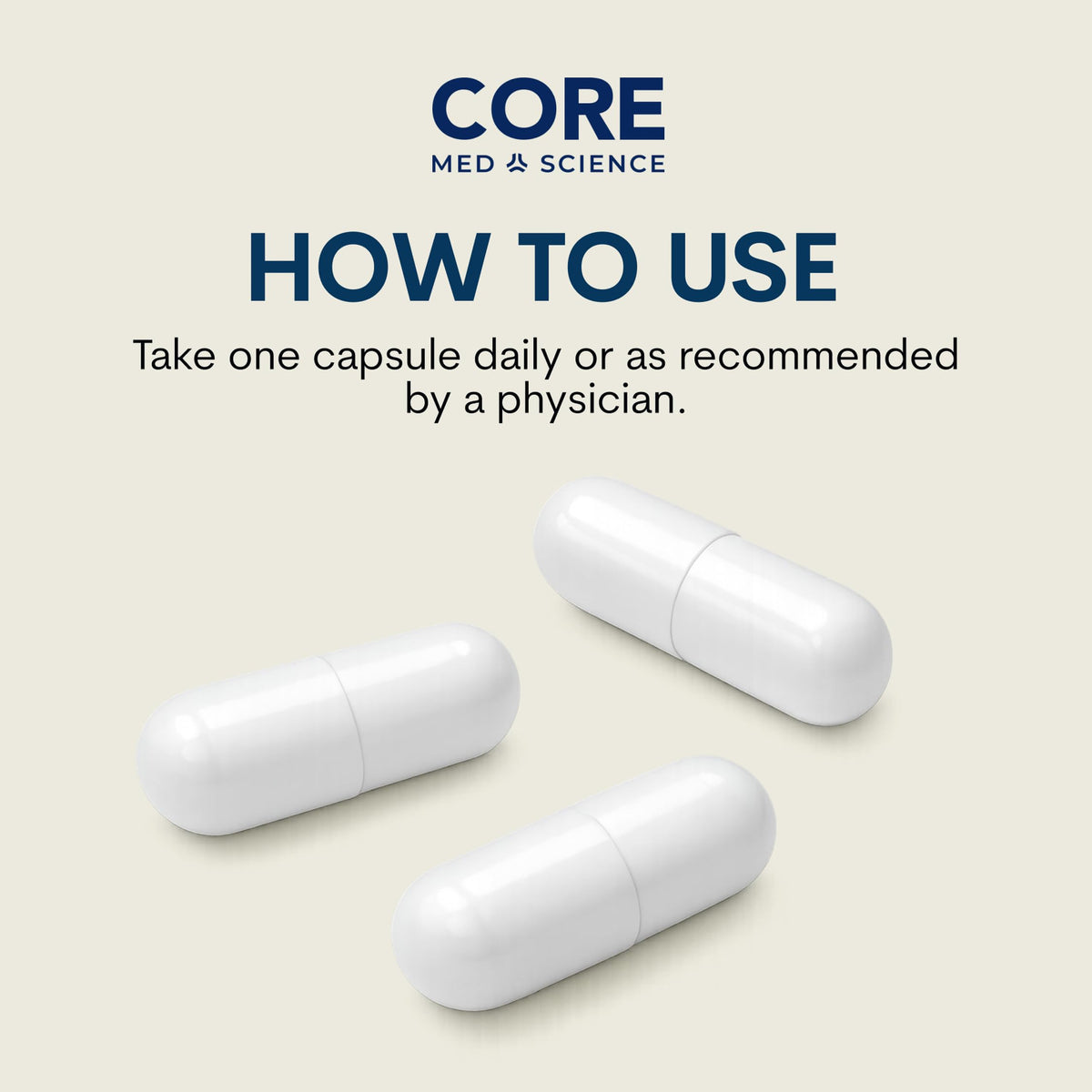 Pot de 60 capsules de Magnésium Bisglycinate Core Med Science