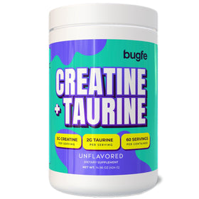 Pot de créatine Bugfe 522g vue de face