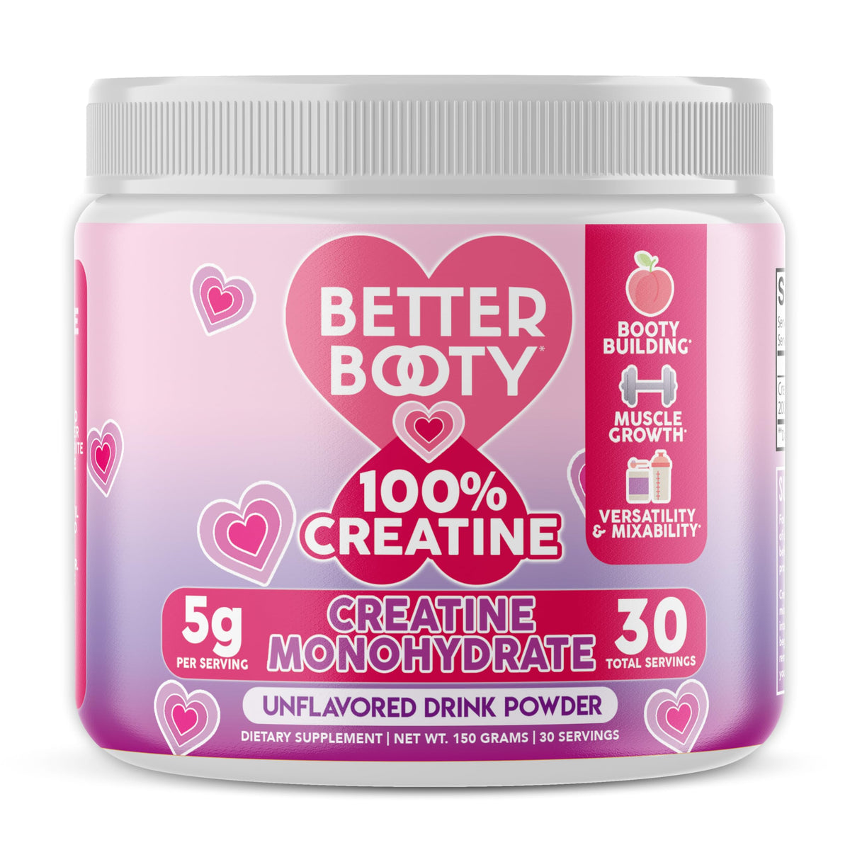 Pot de créatine monohydrate Angry Supplements vue de face