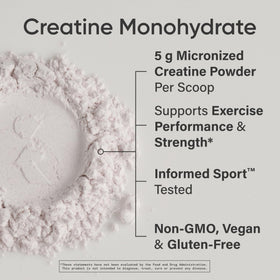 Pot de créatine monohydrate Sports Research avec des fruits