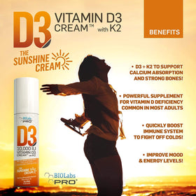 Pot de crème BIOLABS PRO, étiquette visible