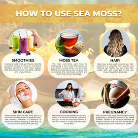Pot de gel de mousse marine WELLNESS LABSRX sur une table