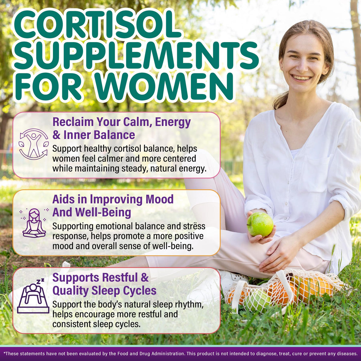 Pot de gommes au cortisol EnvyCure sur fond blanc
