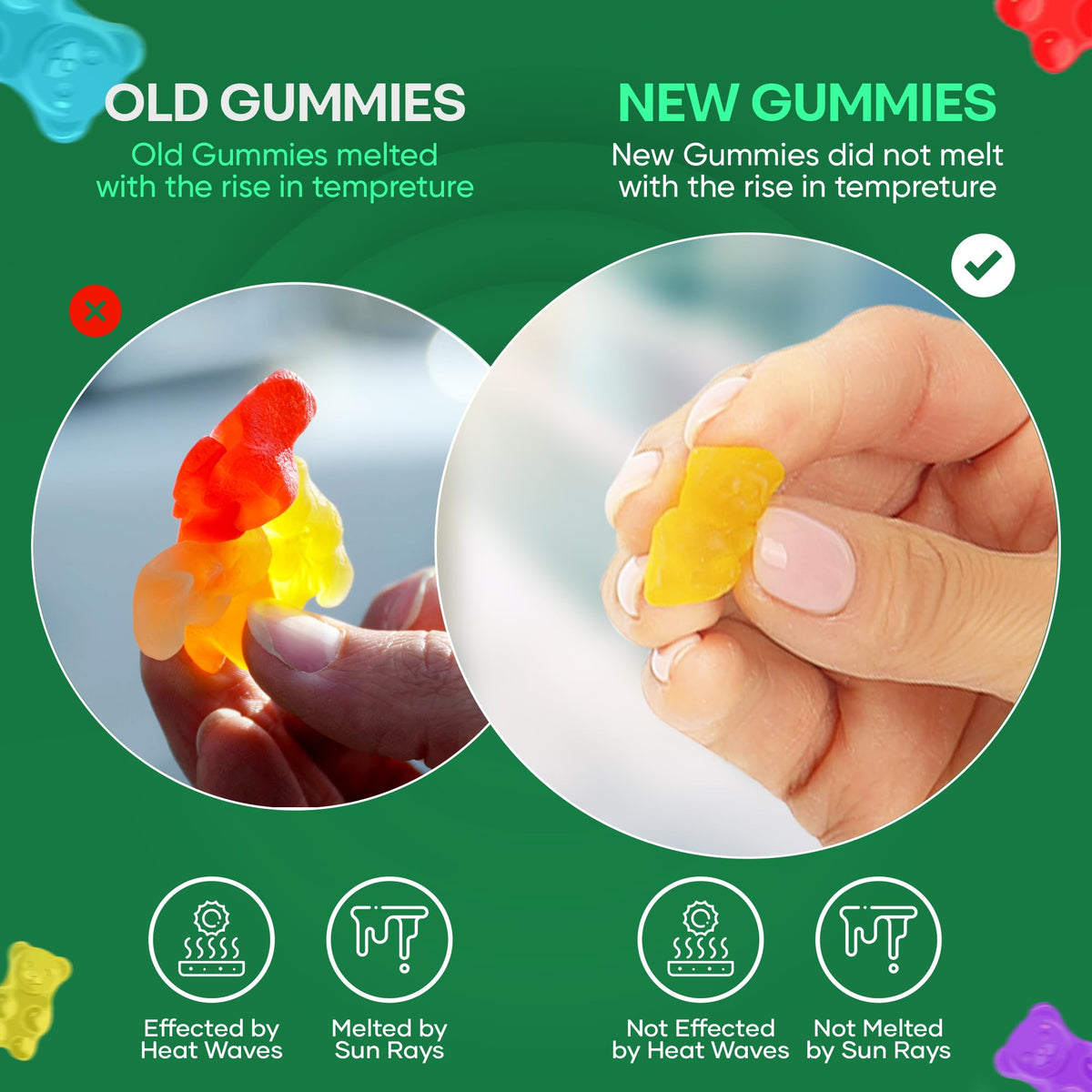 Pot de Gummies Champignons BIO VITALICA avec étiquette