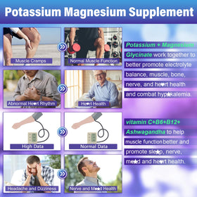 Pot de Gummies de Potassium et Magnésium NEVISS sur une table