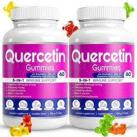 Pot de gummies de Quercétine BIO VITALICA avec 60 unités