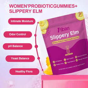 Pot de gummies Itiban Femme avec 60 gélifiés ananas