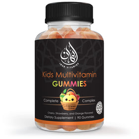 Pot de gummies multivitamines halal pour enfants Iman Vitamins, 90 pièces