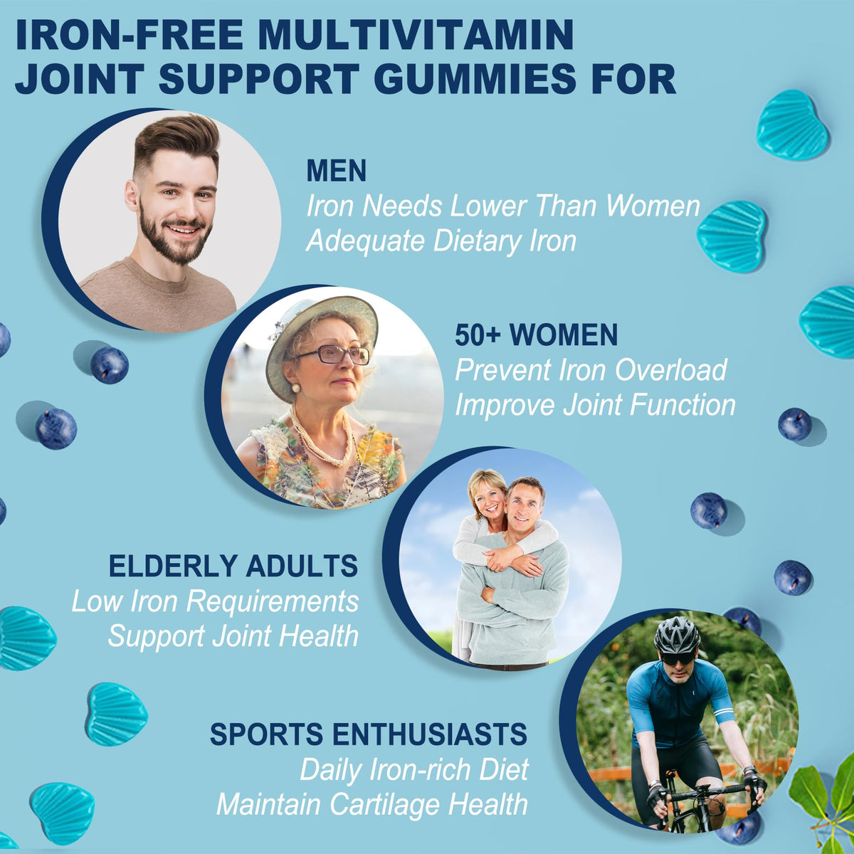 Pot de gummies multivitamines LILICARE ouvert