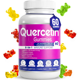 Pot de gummies Quercétine BIO VITALICA avec 60 gummies