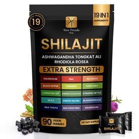 Pot de gummies Shilajit 19 en 1 - New Trends Shop vue avant