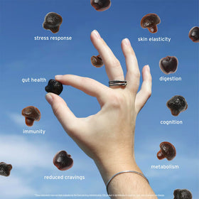 Pot de gummies Supergreens SUNMED avec couvercle