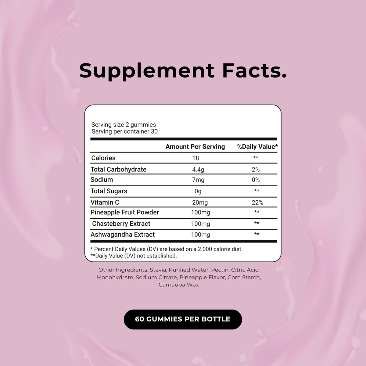 Pot de gummies Up&Down Équilibre Féminin ouvert