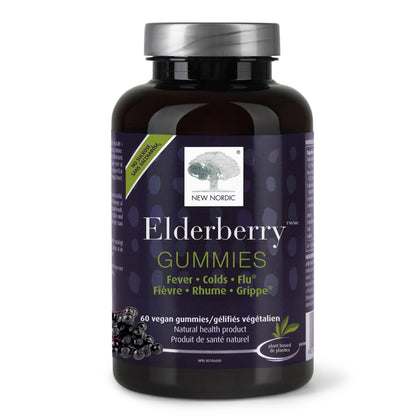 Pot de gummies végétales au sureau NEW NORDIC 60 unités