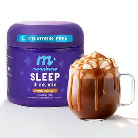 Pot de MoonBrew Chocolat Caramel 481g vue de face