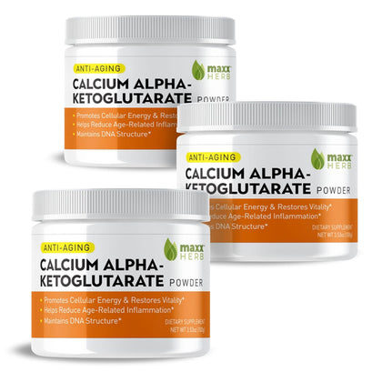 Pot de poudre de Calcium AKG Maxx Herb vue de face