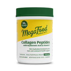 Pot de poudre de collagène MegaFood 730g vue avant