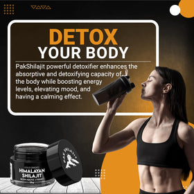 Pot en verre de résine de shilajit PakShilajit avec couvercle