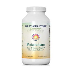 Potassium Dr Clark Store 99mg 300 capsules vue de face
