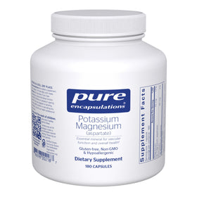 Potassium Magnesium Pure Encapsulations 180 Capsules vue avant