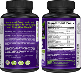 Potent Garden Complex Candida gélules avec ingrédients