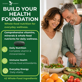 Potent Garden Multivitamines, vue de l'emballage avant