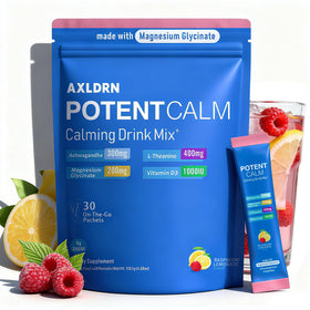 PotentCalm Poudre de Magnésium avec fruits frais