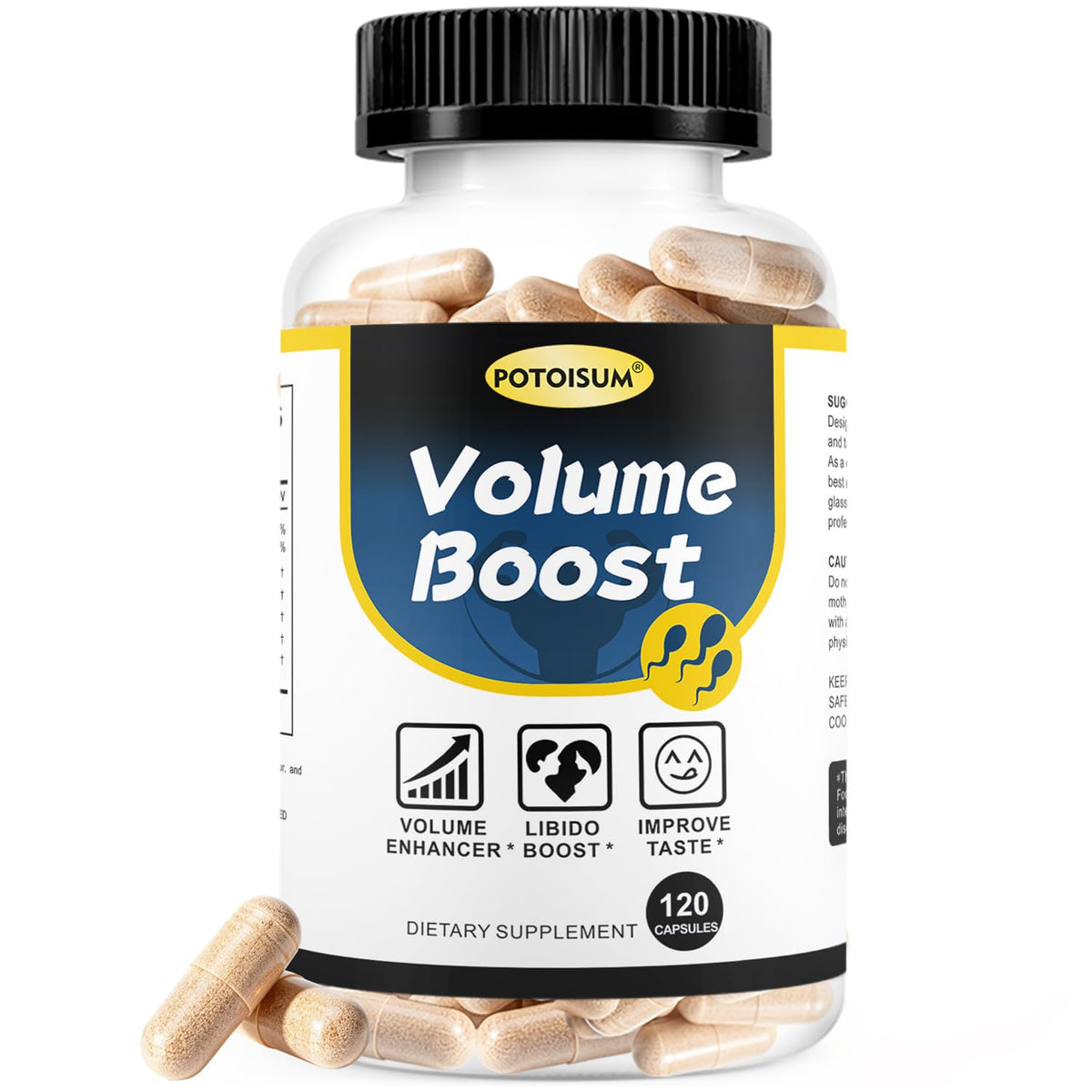 POTOISUM Complément Alimentaire Volume de Semen 141g vue avant