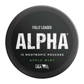 Pouches nootropiques Fully Loaded Bullseye dans une main