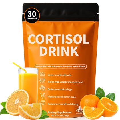 Poudre à boire Cortisol d'oviaapo, sachet de 200g vue de face