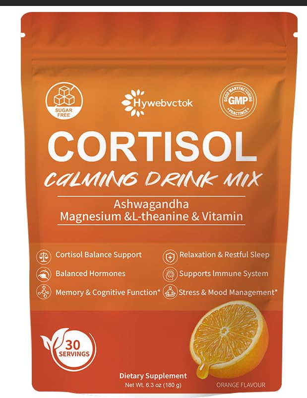 Poudre à boire cortisol Hywebvctok avec des fruits