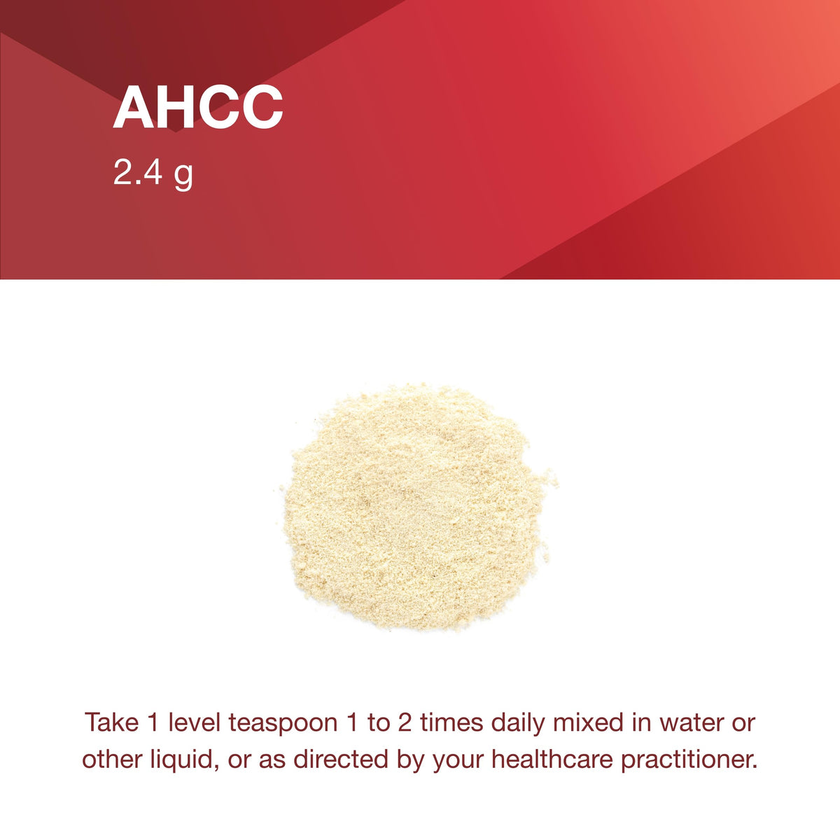Poudre AHCC PROTOCOL FOR LIFE BALANCE en contexte de préparation