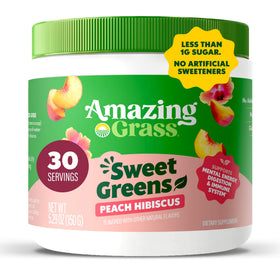 Poudre Amazing Grass Sweet Greens Hibiscus vue de face