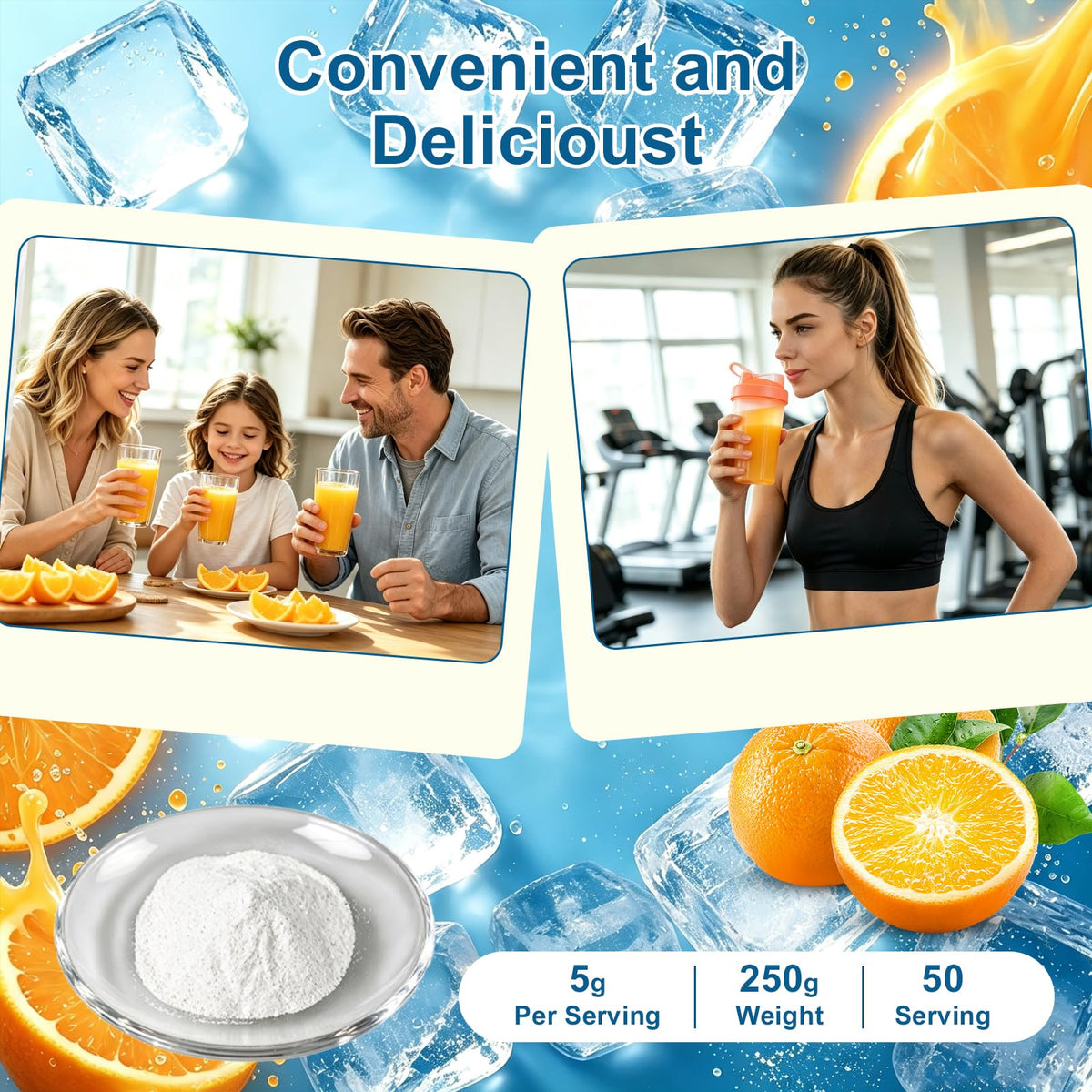 Poudre Babivek dans un smoothie