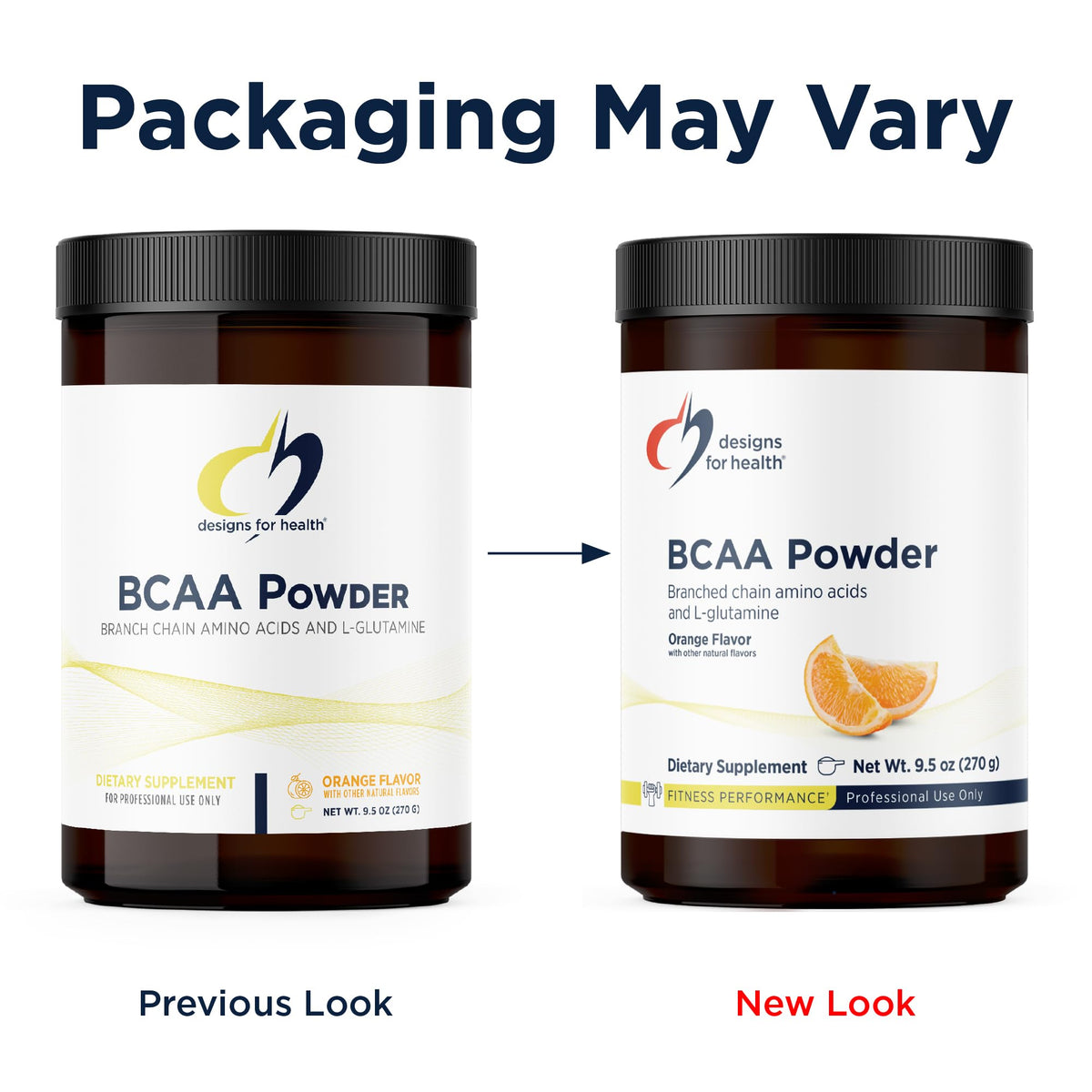 Poudre BCAA Designs for Health dans un verre d'eau