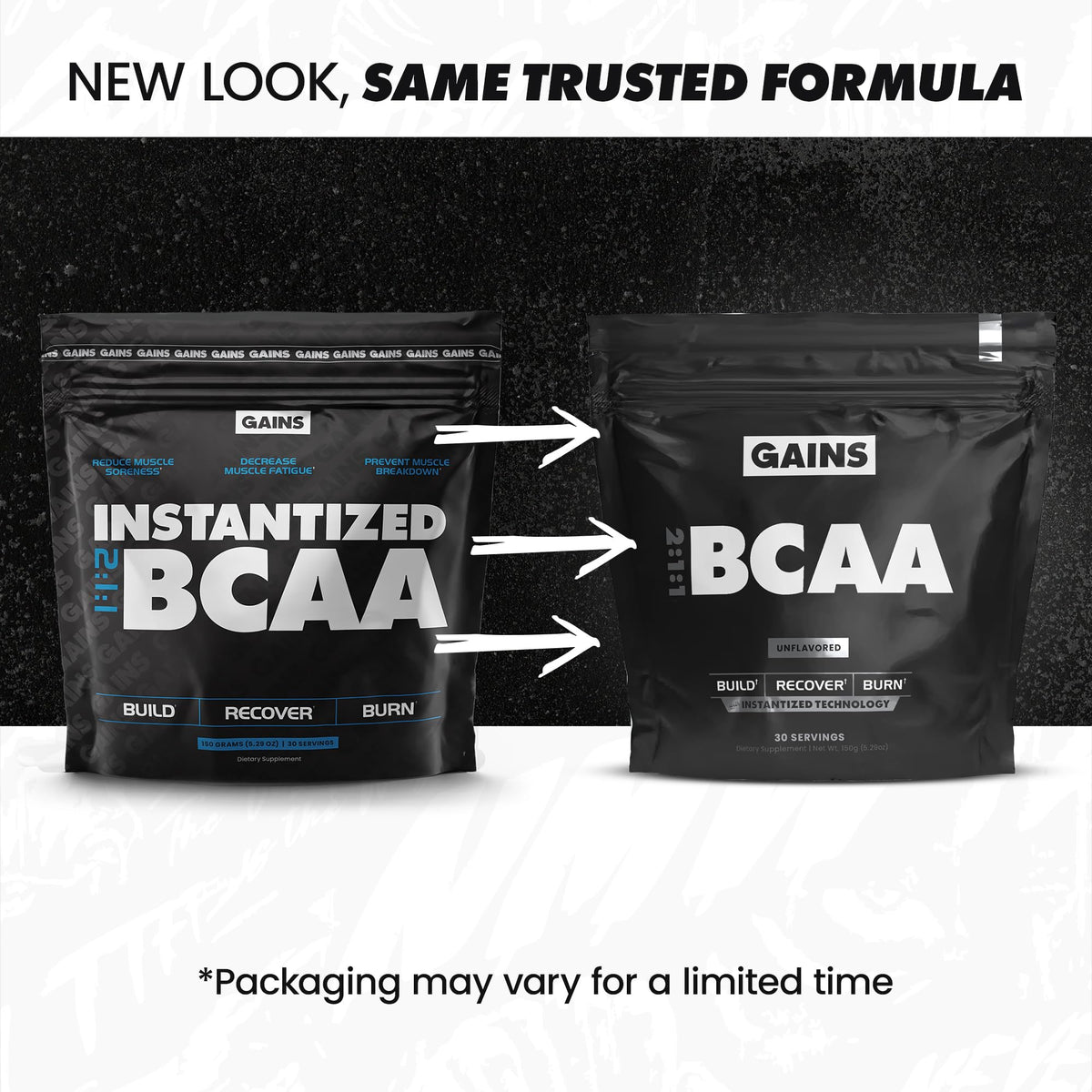 Poudre BCAA GAINS IN BULK 30 Portions avec cuillère