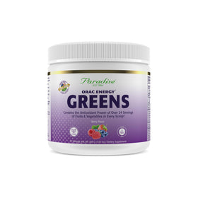 Poudre Berry Energy Greens Paradise Herbs 259g vue de face