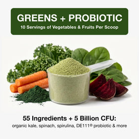 Poudre Biopharma Scientific NanoGreens 322g avec cuillère