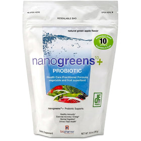 Poudre Biopharma Scientific NanoGreens 322g vue de face