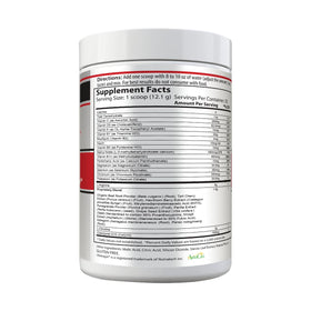 Poudre Cardio 911 L-Arginine dans une cuillère