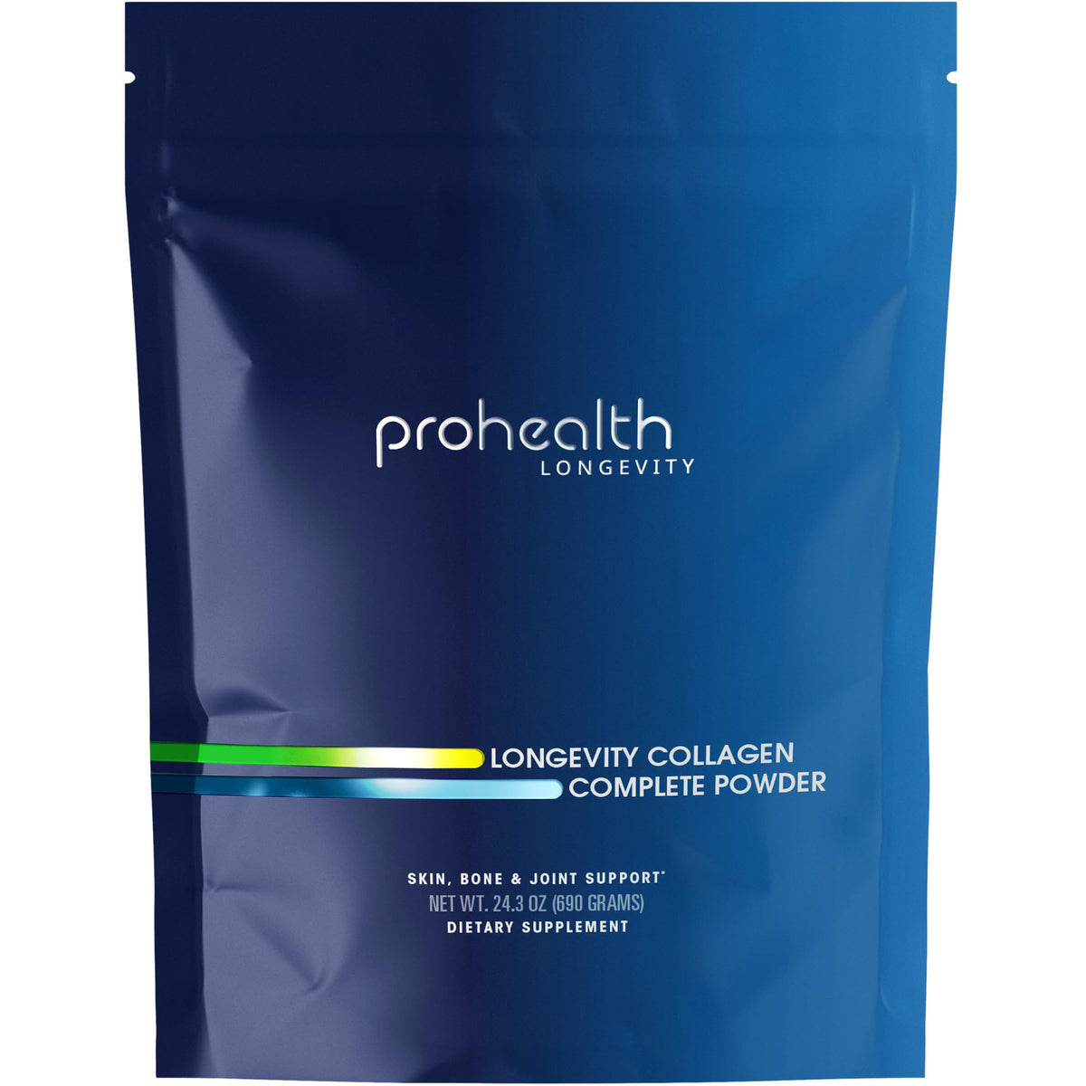 Poudre complète de collagène ProHealth 20g vue de face